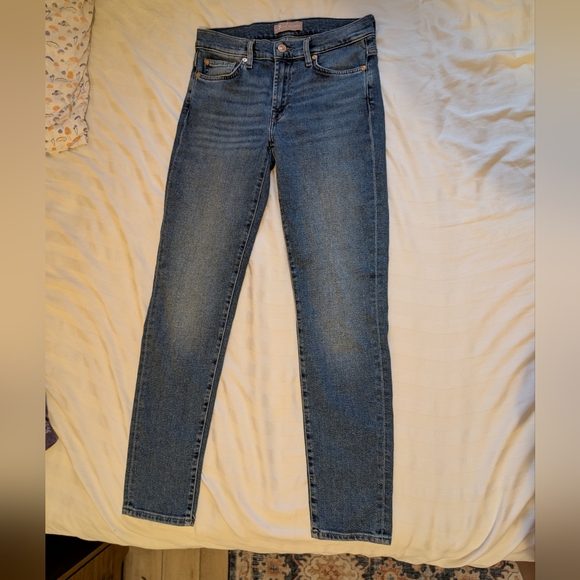 7 For All Mankind Jeans Size 27 / Women's 4 Excellent Condition - Picture 1 of 10